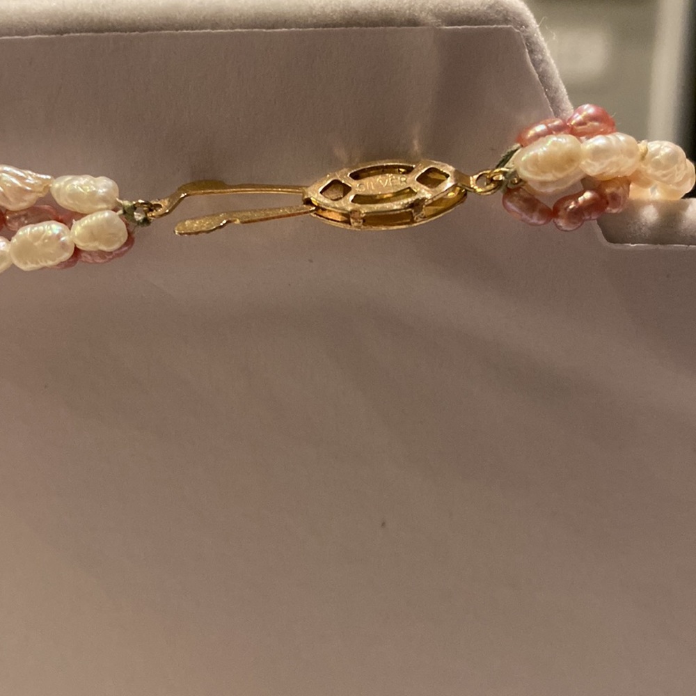Genuine Fresh Water Pearl Necklace - Picture 3 of 4